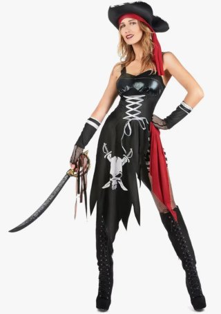 Costume da Pirata Donna Taglia Unica