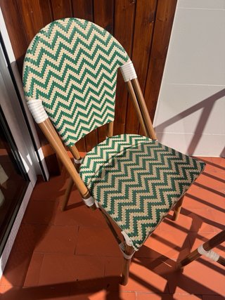 Mesa y 2 Sillas Jardín Sklum Brielle