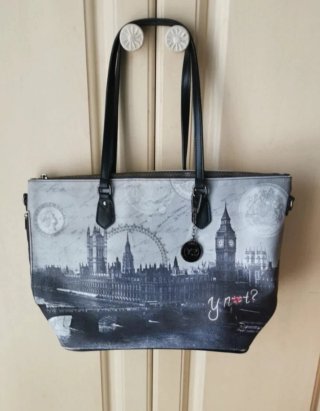 Borsa con stampa Londra