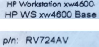 Ordenador HP Workstation