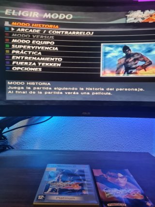 Tekken 4 PS2 Platinum Edición Pal