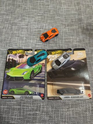 Hot Wheels lotto Lamborghini Gallardo & Aventador