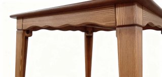 Mesa Artesanal Nueva + 4 sillas - Madera Maciza.