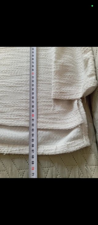 Jersey mujer blanco con bordado étnico