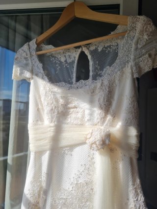 Traje de Novia Blanco Encaje