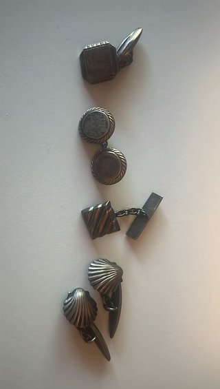 Lote Bisutería Vintage Plata Chapado Artesanía