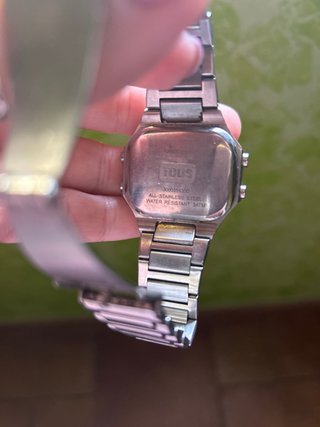 Reloj Digital Tous Plata