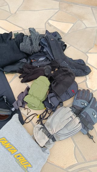 Snowboard, Skiing, Winter Clothes Bundle