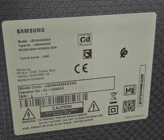 Samsung Smart TV 24 HD 24N4305