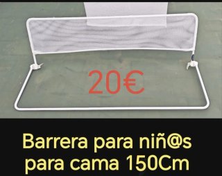 Barrera para cama infantil 150cm