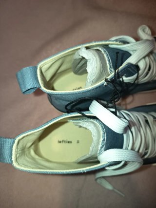 Zapatillas botín azul