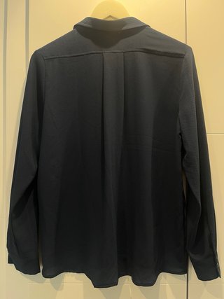Camisa fluida azul