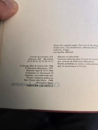 El señor de los anillos