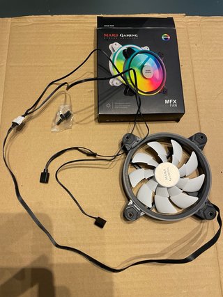 Mars Gaming MFX ARGB Ventilador 120mm