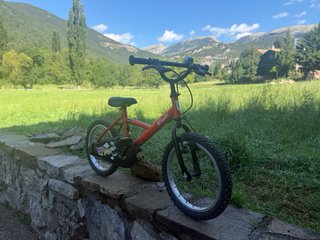 Bicicleta infantil 16 Btwin roja