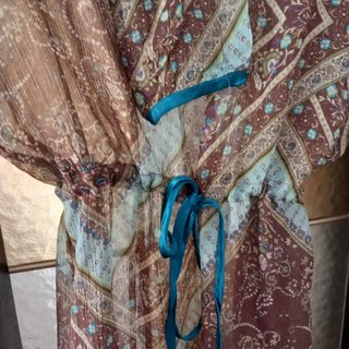Túnica transparente diseñador danés talla única