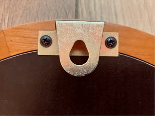 Orologio da parete rotondo in legno Justaminute