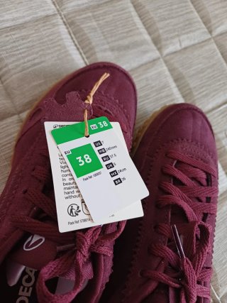 Scarpe Decathlon bordeaux Tg 38