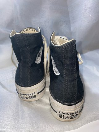 Converse All Star Plataforma Negras