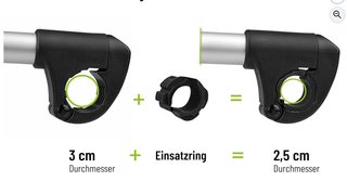 Correa Portabicis E-bike Cuadro Ancho