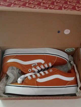 Zapatillas Vans Talla 40 Unisex Naranja
