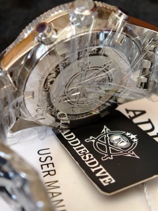 Reloj Addiesdive AD2034 Cronógrafo Panda