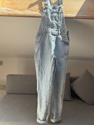 Mono vaquero azul