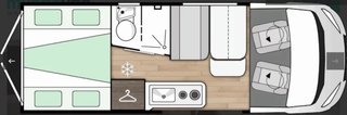 Fiat ducato Benimar 2023. Camper. Autocaravana