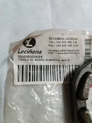 Kit reparación leva de freno de  remolque Leciñena