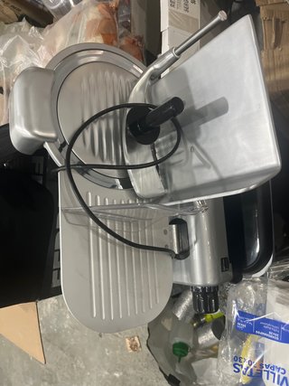 Cortafiambres Eléctrico Plateado
