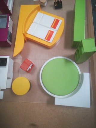 Lote Playmobil Geobra   Muebles Cocina Baño dormi