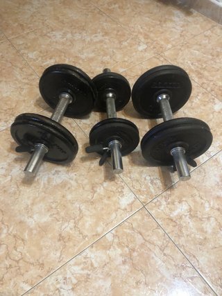 Juego de Pesas para Gimnasia