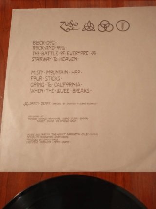 Vinilo Led Zeppelin IV Hard Rock