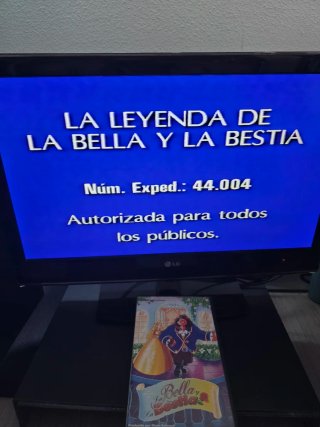 La Leyenda de La Bella y La Bestia VHS