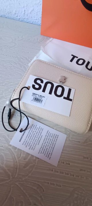 Monedero Tous color crema