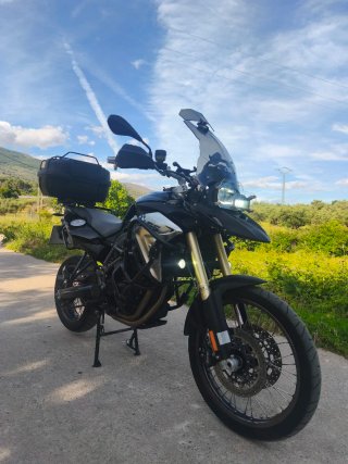 Moto BMW F800GS año  2019 Negra