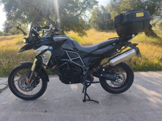 Moto BMW F800GS año  2019 Negra