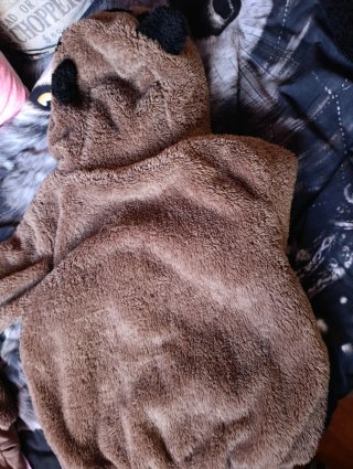 Chaqueta de oso pardo