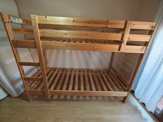 Litera 90x200 cm Madera
