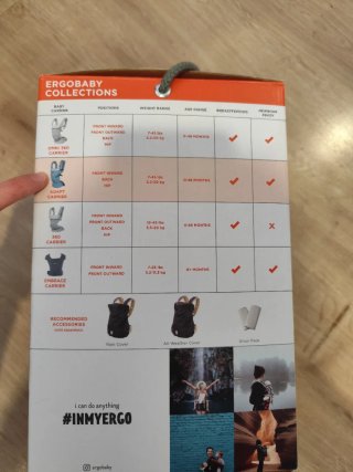 Mochila porteo Ergobaby Adapt