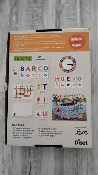 Juego educativo Aprendo en Positivo Diset