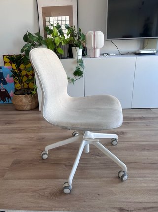 Silla de trabajo Ikea Langfjall Beige