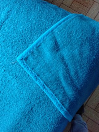 Manta Cama 0,90 Azul verdoso
