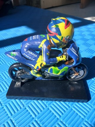 Modello Valentino Rossi MotoGP in esposizione