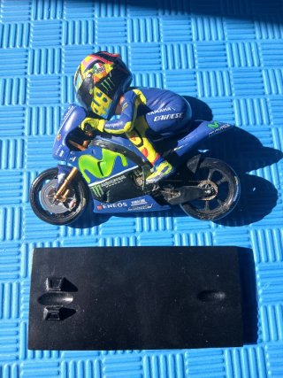 Modello Valentino Rossi MotoGP in esposizione
