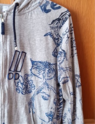 Chaqueta Desigual con Capucha