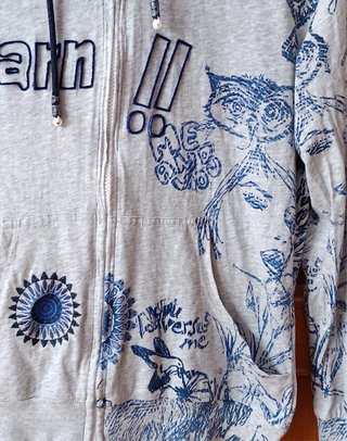 Chaqueta Desigual con Capucha