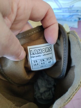 Botas Tácticas LAHORS Marrones