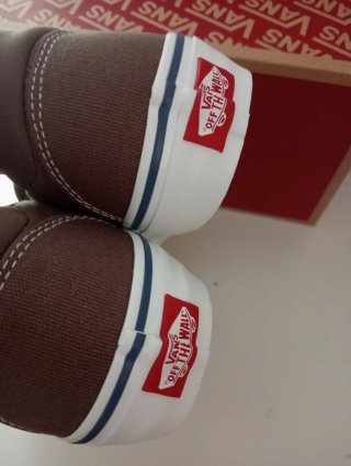 Zapatillas Vans Unisex Talla 40 Marrones