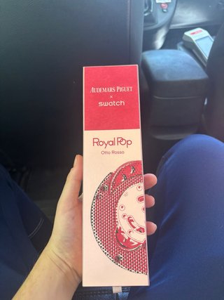 Audemars Piguet x Swatch Royal Pop Otto Rosso